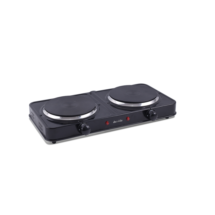 Double Burner Hot Plate| 5 Heat Settings, Portable