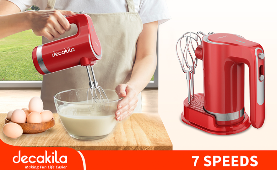Decakila Rechargeable Cordless Hand Mixer